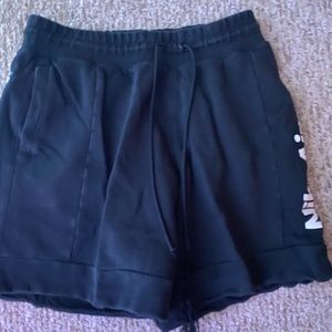 Black Nike Cotton Shorts